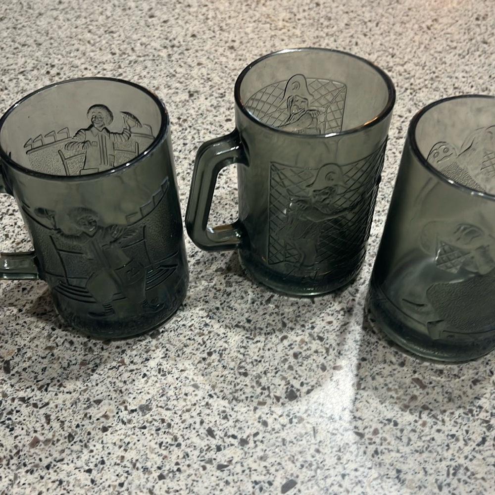 3 Vintage McDonald’s Mugs
